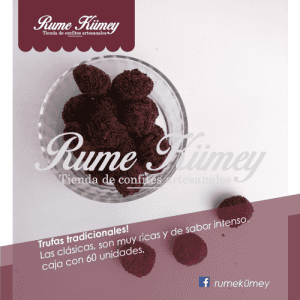 trufas tradicionales x 60 unidades