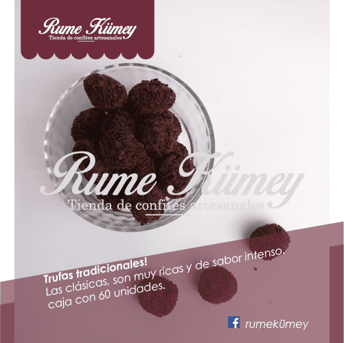 trufas tradicionales x 60 unidades