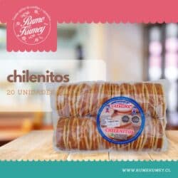 Chilenitos x 20 unidades / compra chilenitos en oferta y al mejor precio con boleta o factura / dulces artesanales por mayor /
