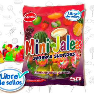 mini jaleas, jaleas bolsa, jaleitas