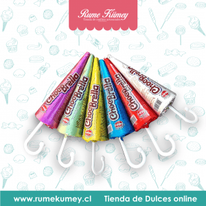 paraguas de chocolate chocbrella
