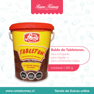 tableton balde de fruna