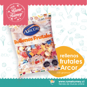rellenos frutales arcor