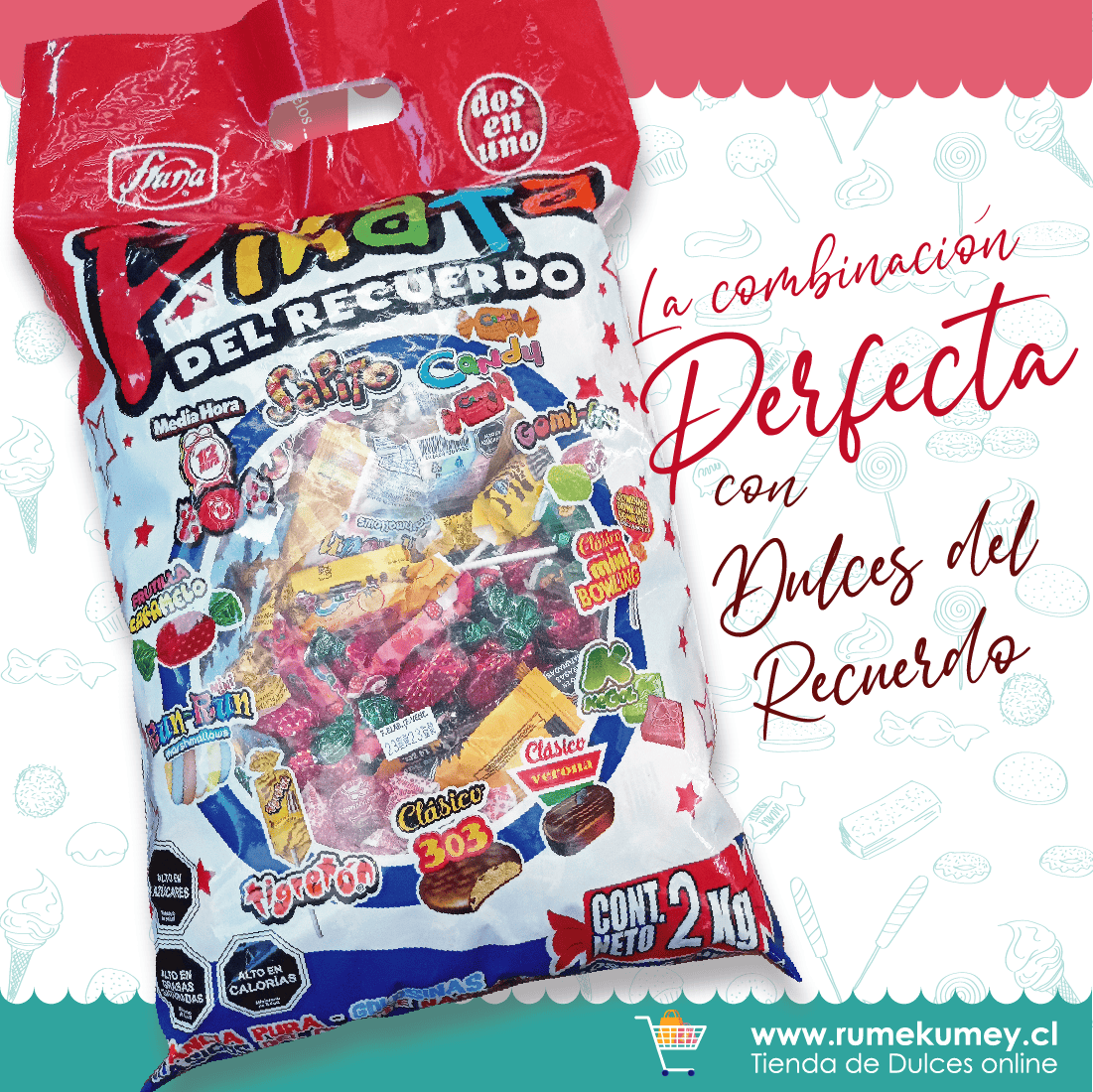dulces para piñata