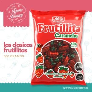 frutillita de caramelo x500g