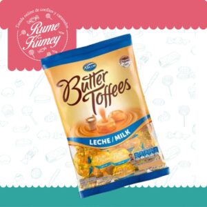 Butter Toffes - caramelos de Arcor leche milk (bolsa con 130 g)