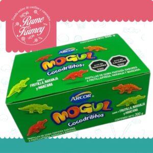 Gomitas en forma de Cocodrilitos mogul (caja con 12 uni)