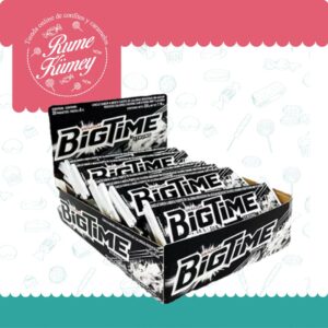 Bigtime negro Strong - chicle sin Azúcar (caja con 20 uni)