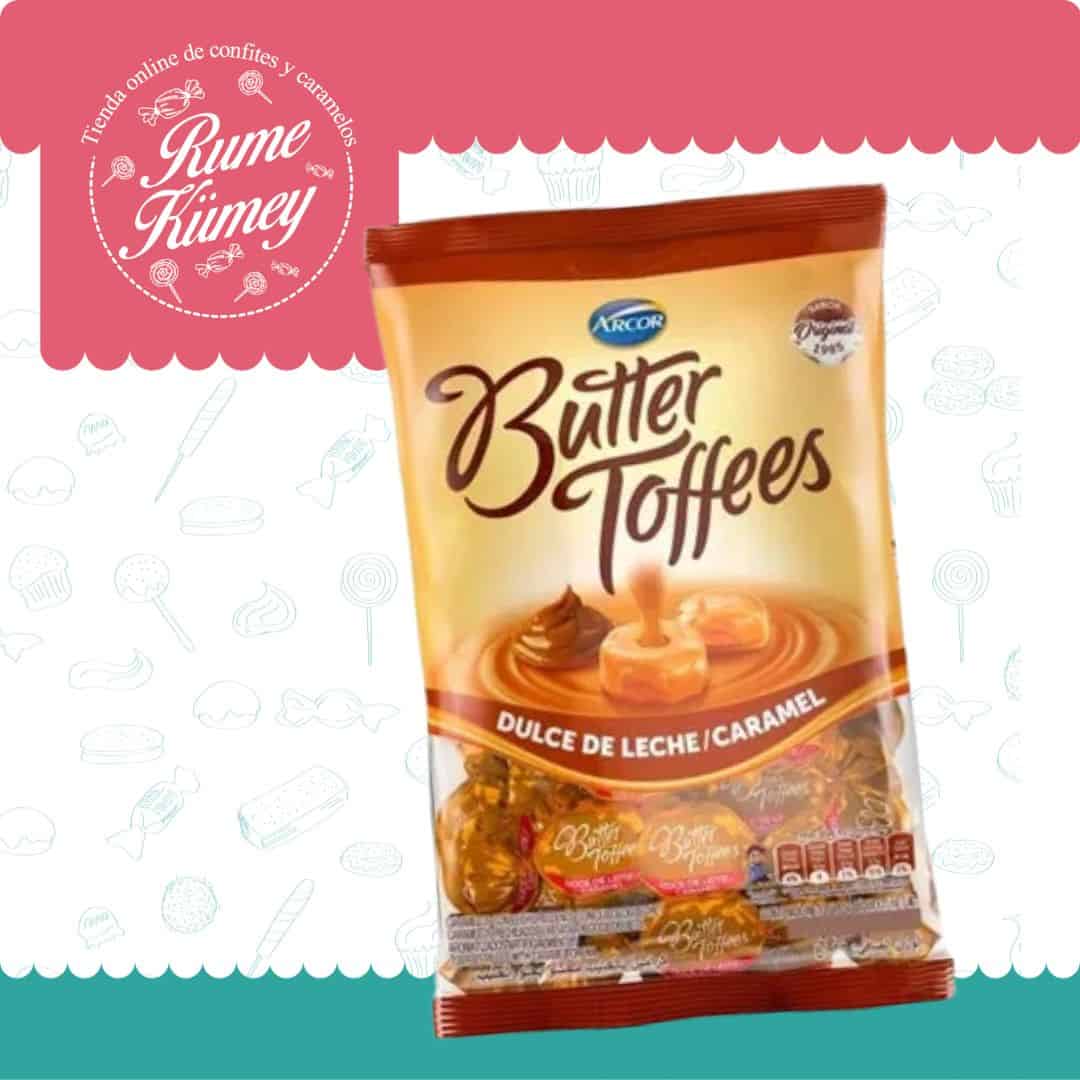 Butter Toffees Con Relleno Dulce De Leche (bolsa Con 50 Un)