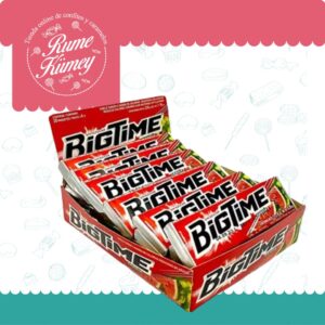 Bigtime Sabor Sandia - Chicle Sin Azúcar (caja Con 20 Un)