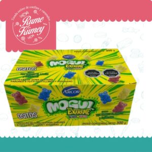 Gomitas Ositos Mogul Extreme Sabores Surtidos(caja Con 12un)