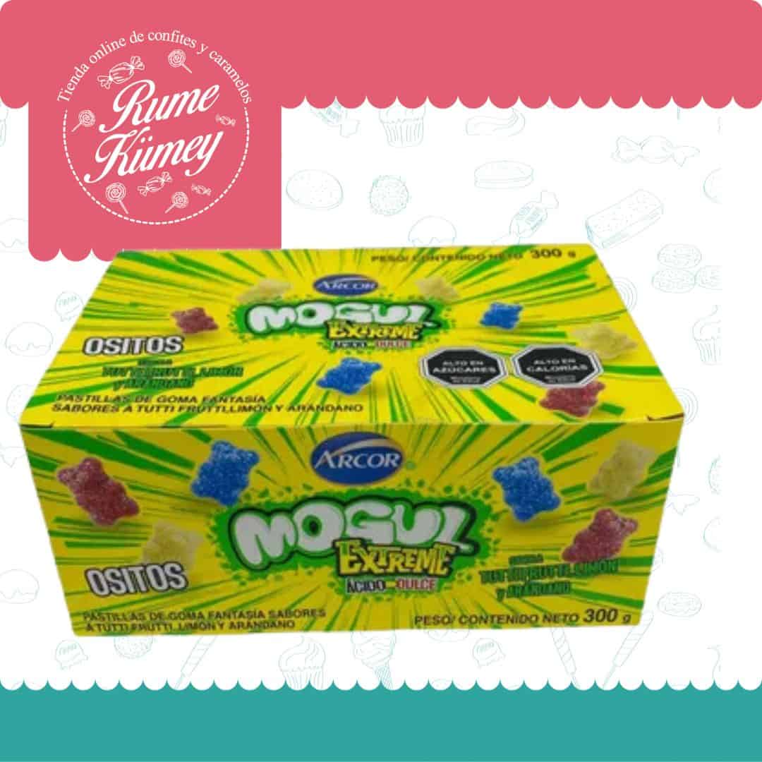 Gomitas Ositos Mogul Extreme Sabores Surtidos(caja Con 12un)