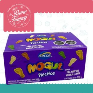 Gomitas En Forma De Piecitos - Marca Mogul (caja Con 12 Uni)