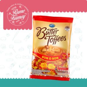 Butter toffes con relleno de Bon o Bon (bolsa con 57 uni)