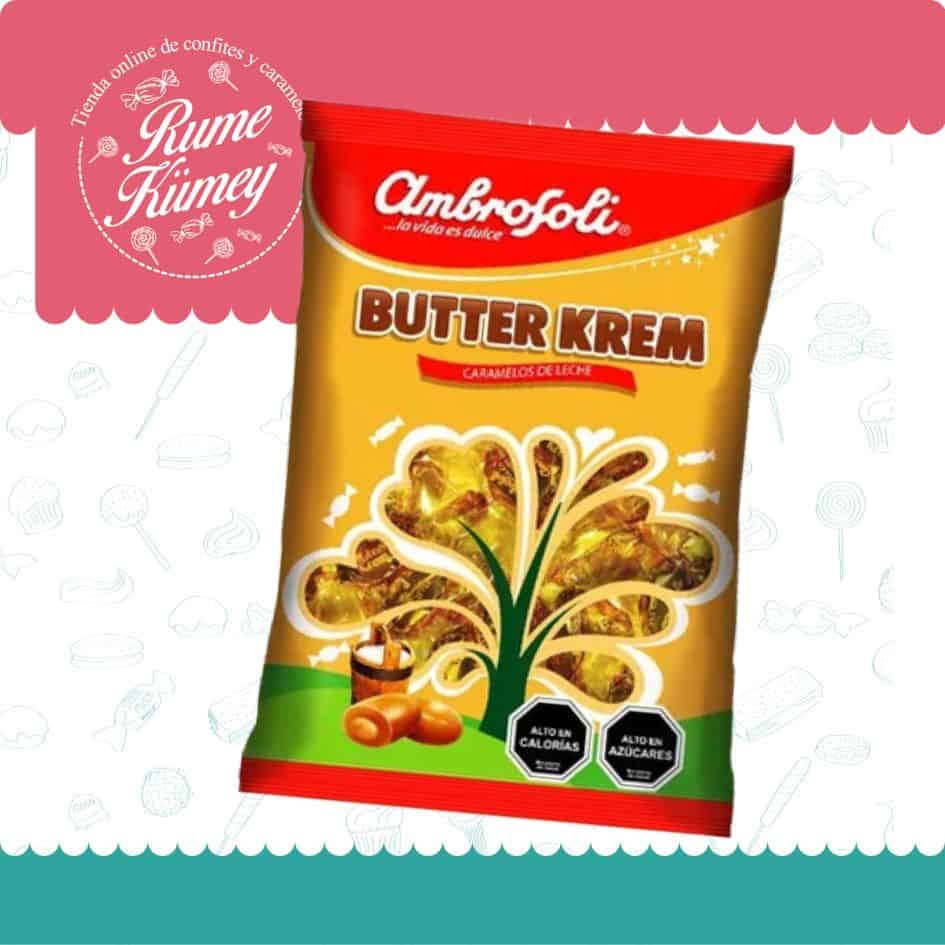 Butter Krem Ambrosoli - Caramelos De Leche (bolsa Con 100un)