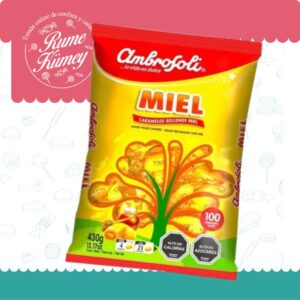 Caramelos Sabor Miel De Ambrosoli (bolsa Con 100 Unidades)