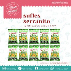 sufle serranito manga x12 sabor papa