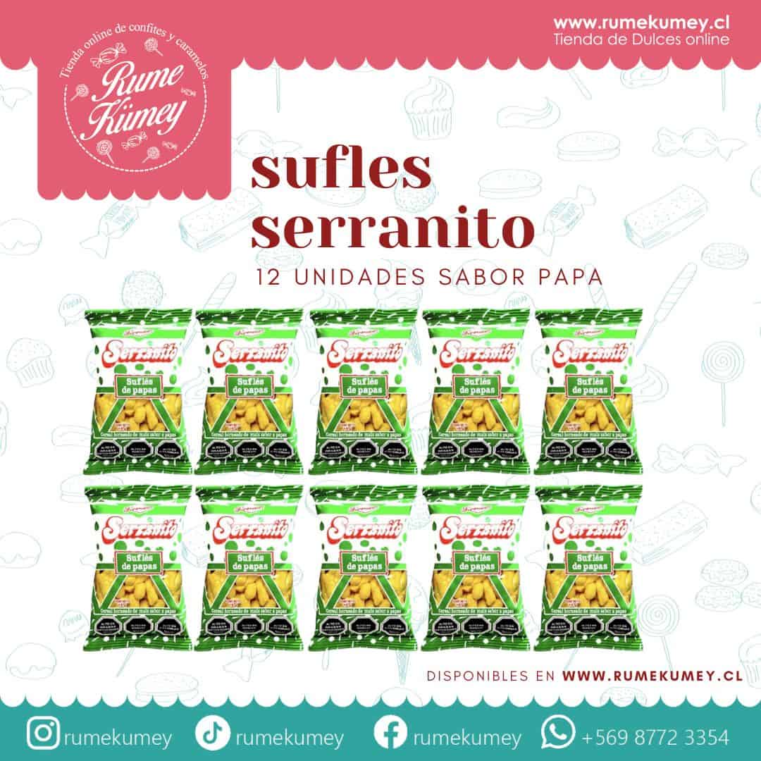 sufle serranito manga x12 sabor papa