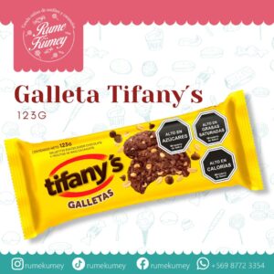 galleta tifany´s rollo 123g