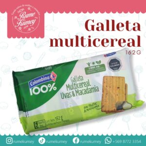 galleta multicereal 162g