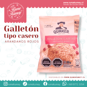 galleton tipo casero frutos rojos quaker 1unidad