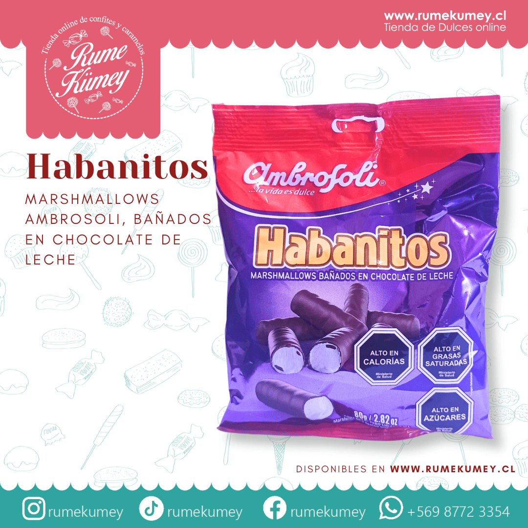 marshmallow habanitos de ambrosoli 1 unid