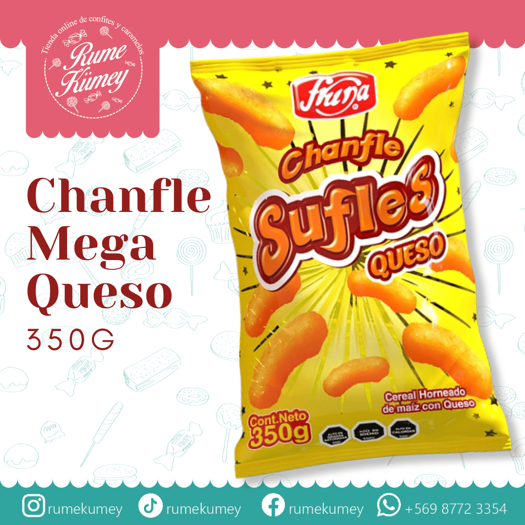compra sufle chanfle mega sabor queso de fruna sufle chanfle mega queso 350g