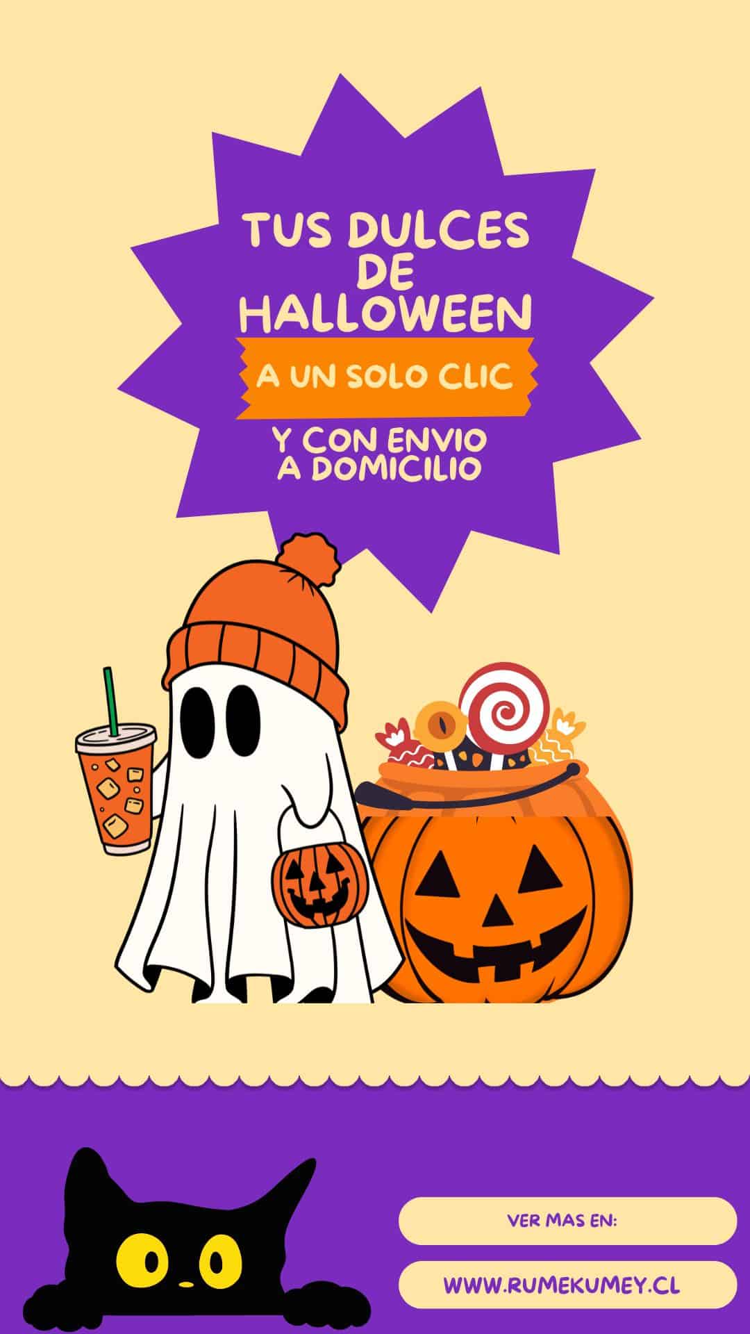 confiteria para dia de brujas