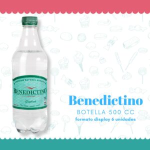 Botella Benedictino 500cc