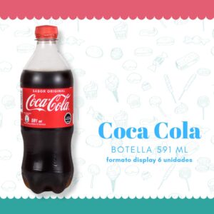 Botella Coca Cola 591 ml