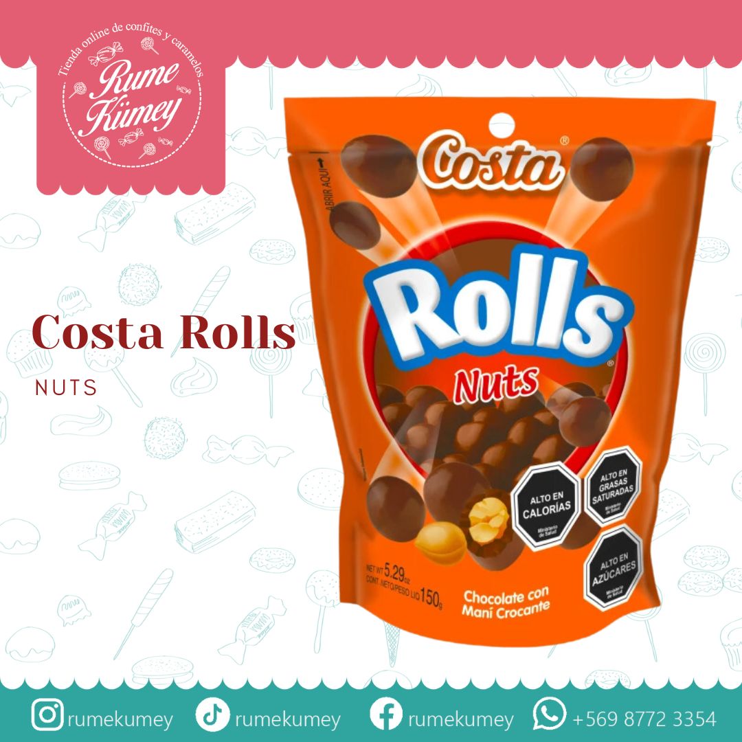 costa rolls nuts de costa