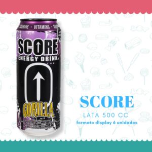 Score energética lata 500cc