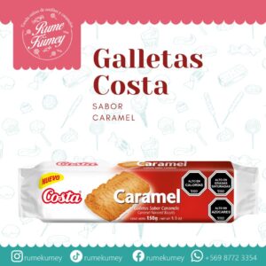 galletas costa sabor caramel