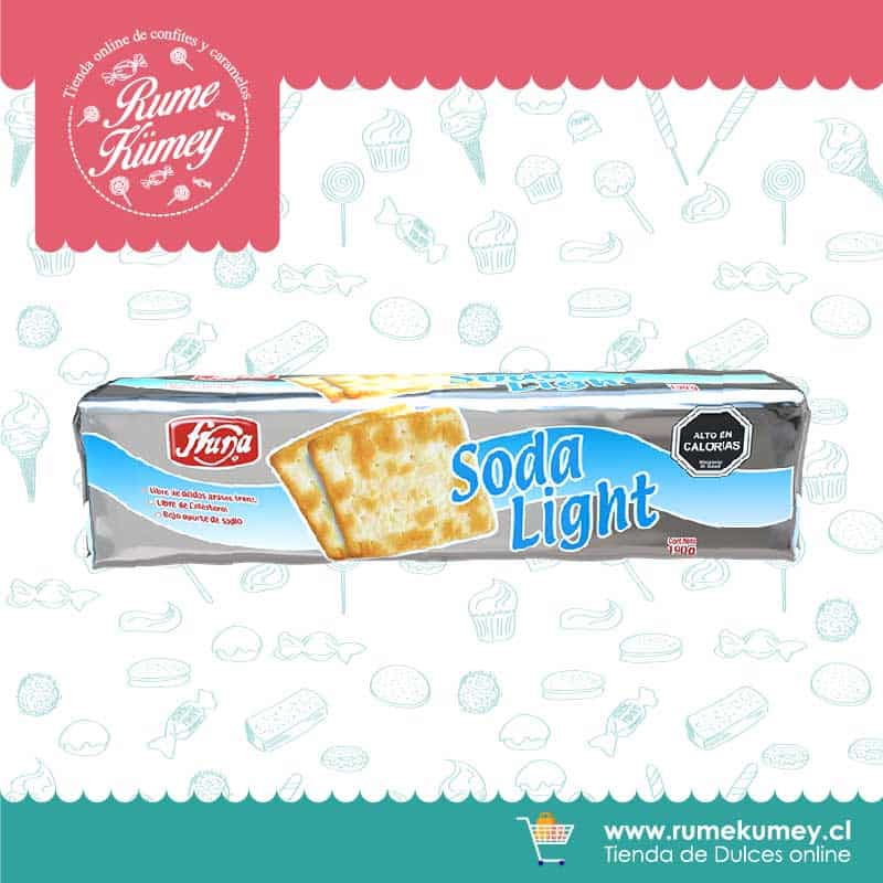Galleta Soda Cracker Fruna Light 190 Grs