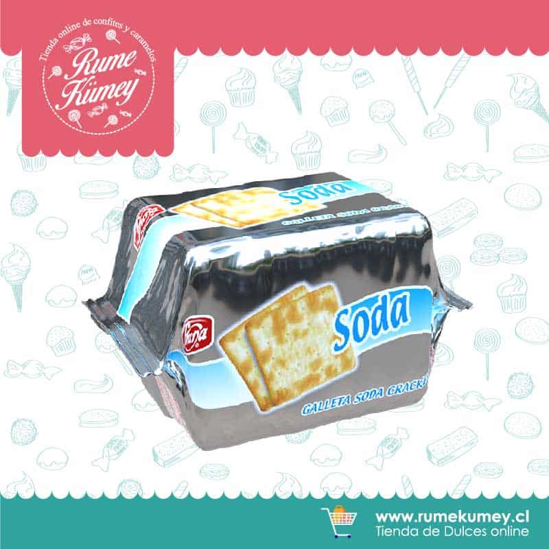 Galleta Soda Cracker Light Fruna 55 Grs
