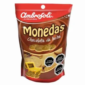 ambrosoli moneda de chocolate 30u