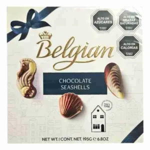 belgian chocolate seashells 195gr