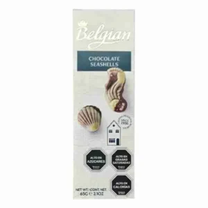 belgian chocolate seashells 60gr