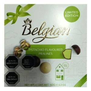 belgian pistacho pralines 150gr