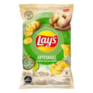 evercrisp lays artesanas salsa verde 150gr