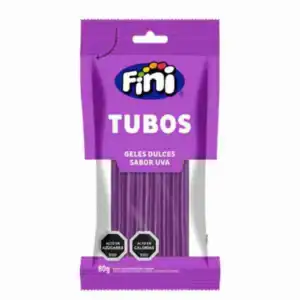 fini tubos uva 80g