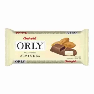 tableta orly sabor almendra 115 gr