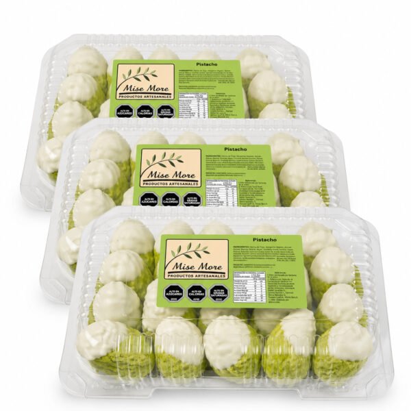 pack de alfajores pistacho